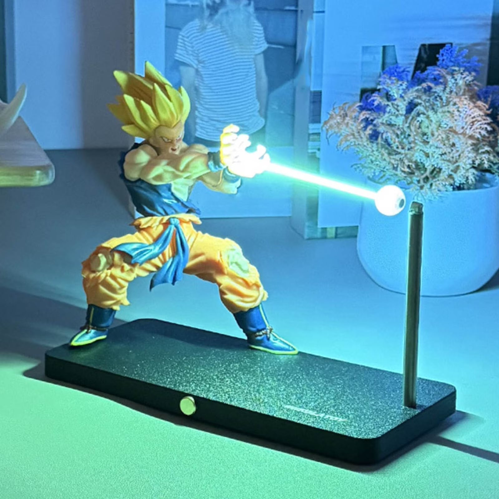 Anime Dragon Ball Goku Saiyan LED Figure Lamp | Magnetic Induction Touch Control Light