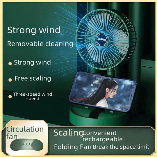 Portable Mini USB Fan – Foldable High Speed Cooling Fan