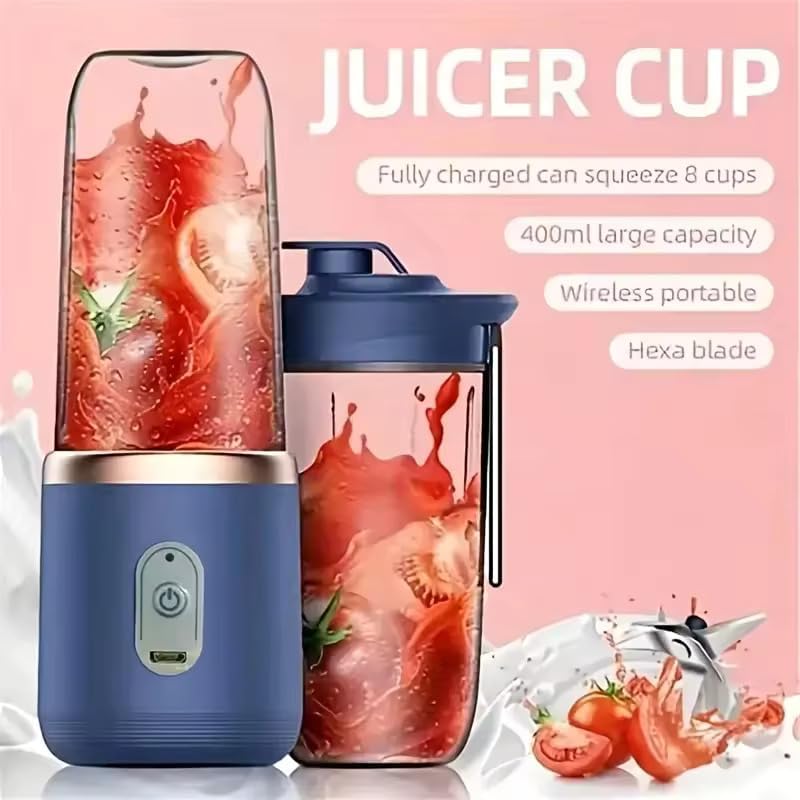 Portable Juicer Blender – Powerful, Compact & Rechargeable