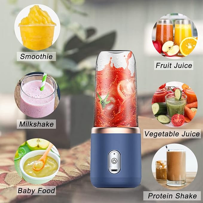 Portable Juicer Blender – Powerful, Compact & Rechargeable
