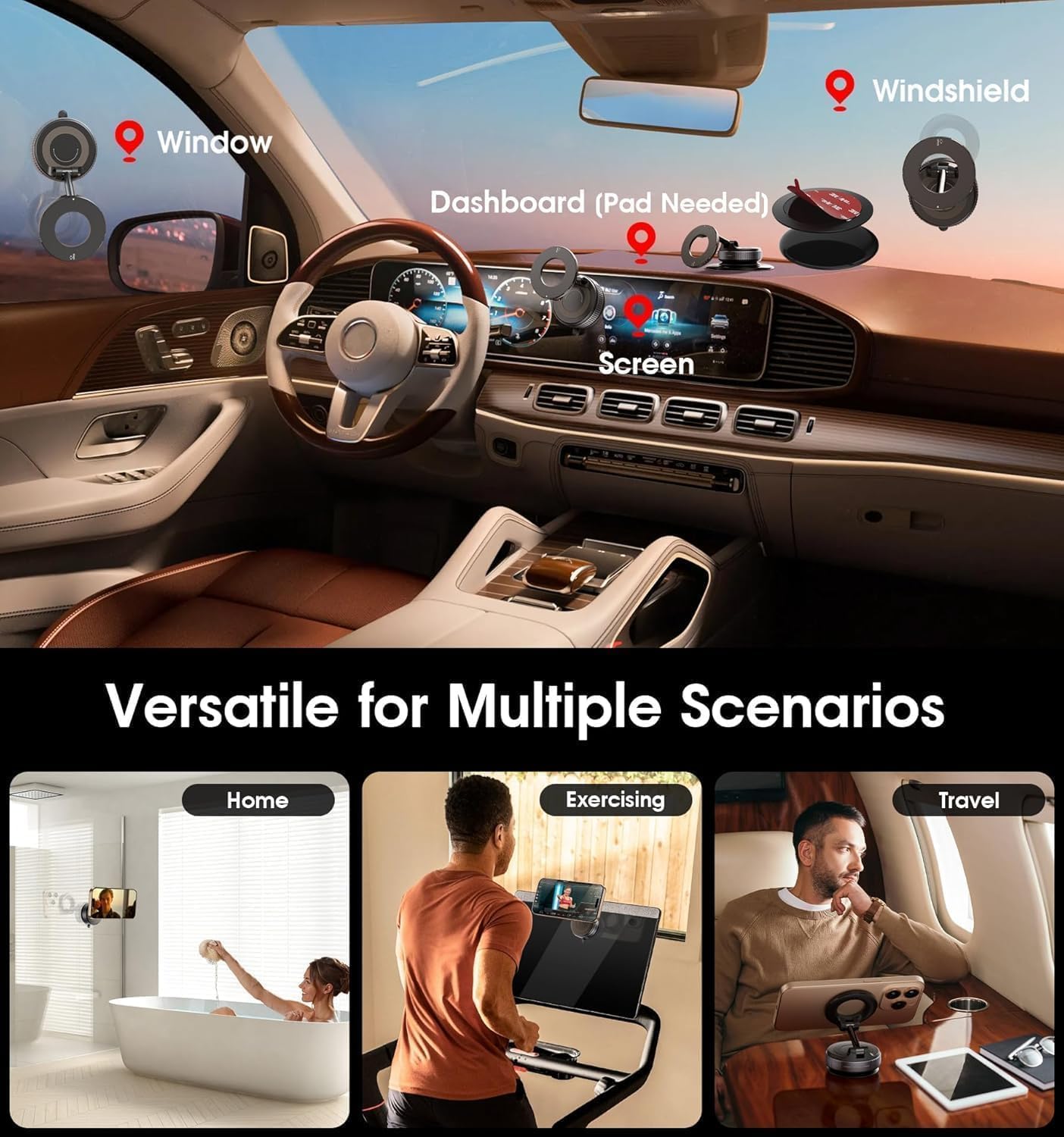 360° Magnetic Phone Holder
