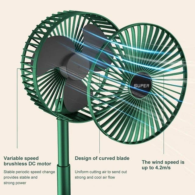 Portable Mini USB Fan – Foldable High Speed Cooling Fan