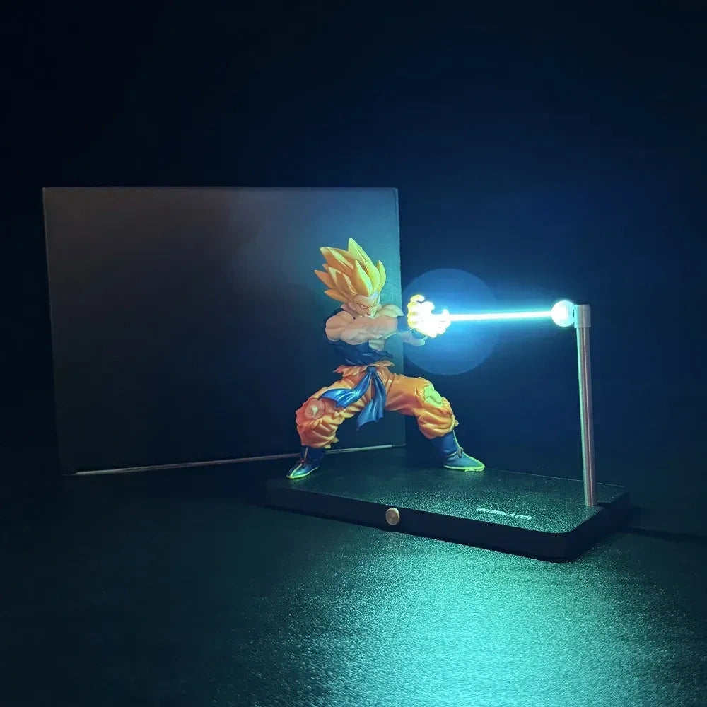 Anime Dragon Ball Goku Saiyan LED Figure Lamp | Magnetic Induction Touch Control Light